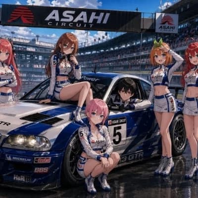 Miku nakano🏎️🎧Velocidad y amor 2💗💗💗💗💗 thumbnail