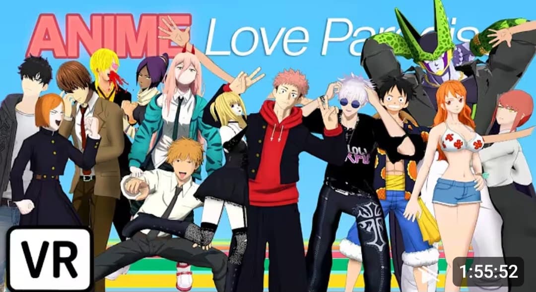 Anime love island thumbnail