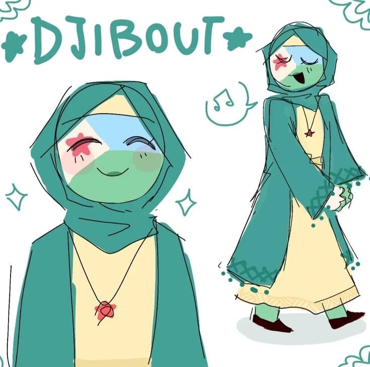 Djibouti Fem - Countryhumans thumbnail