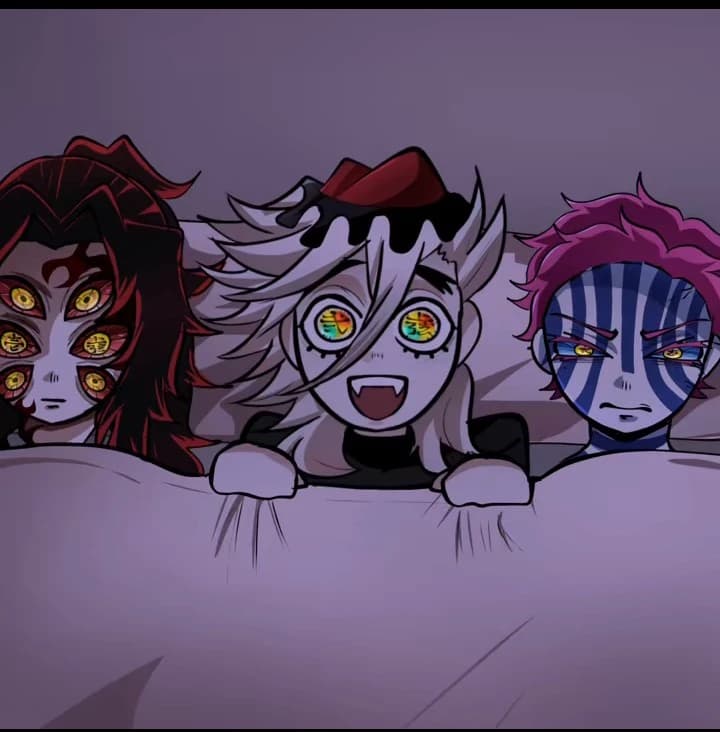 Kokoshibo, Douma, Akaza thumbnail