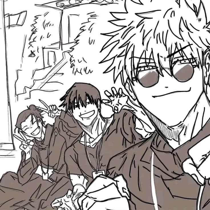 Satoru Gojo, Toji Fushiguro y Suguru Geto thumbnail