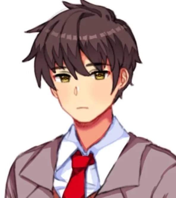 Mc from Doki Doki Literature Club (Male/BL version) thumbnail