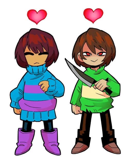 Chara e Frisk thumbnail
