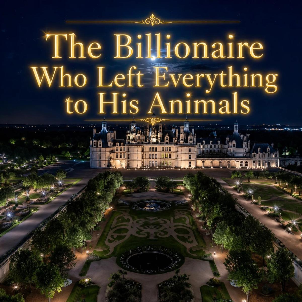 The Billionaire Who Left Everything to His Animals thumbnail