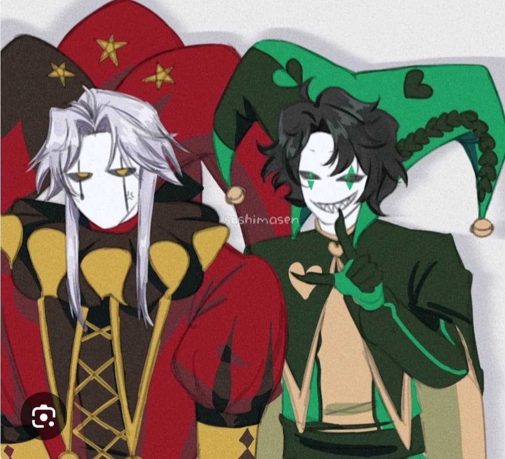 Pierrot x harlequin. The freak circus. thumbnail