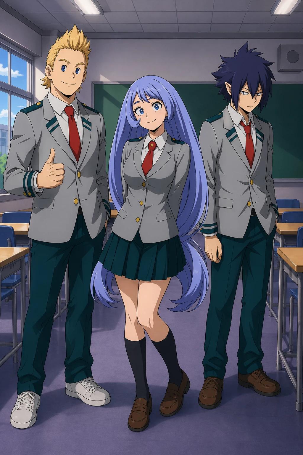 Mirio Togata, Nejire Hado and Tamaki Amajiki (My Hero Academy) thumbnail