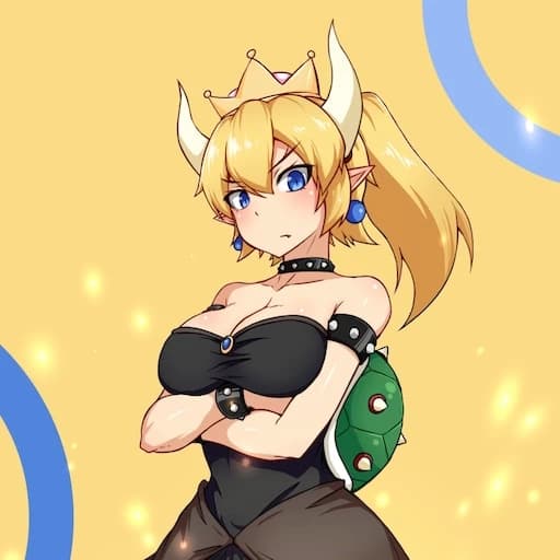 Bowsette la reina dragón humanoide  thumbnail