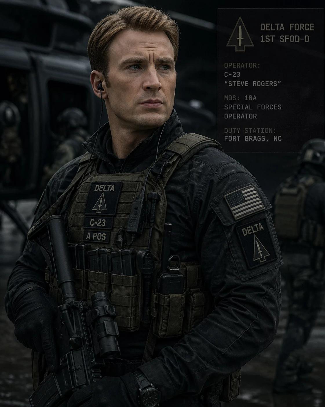 Delta Force Operator Steve Rogers thumbnail