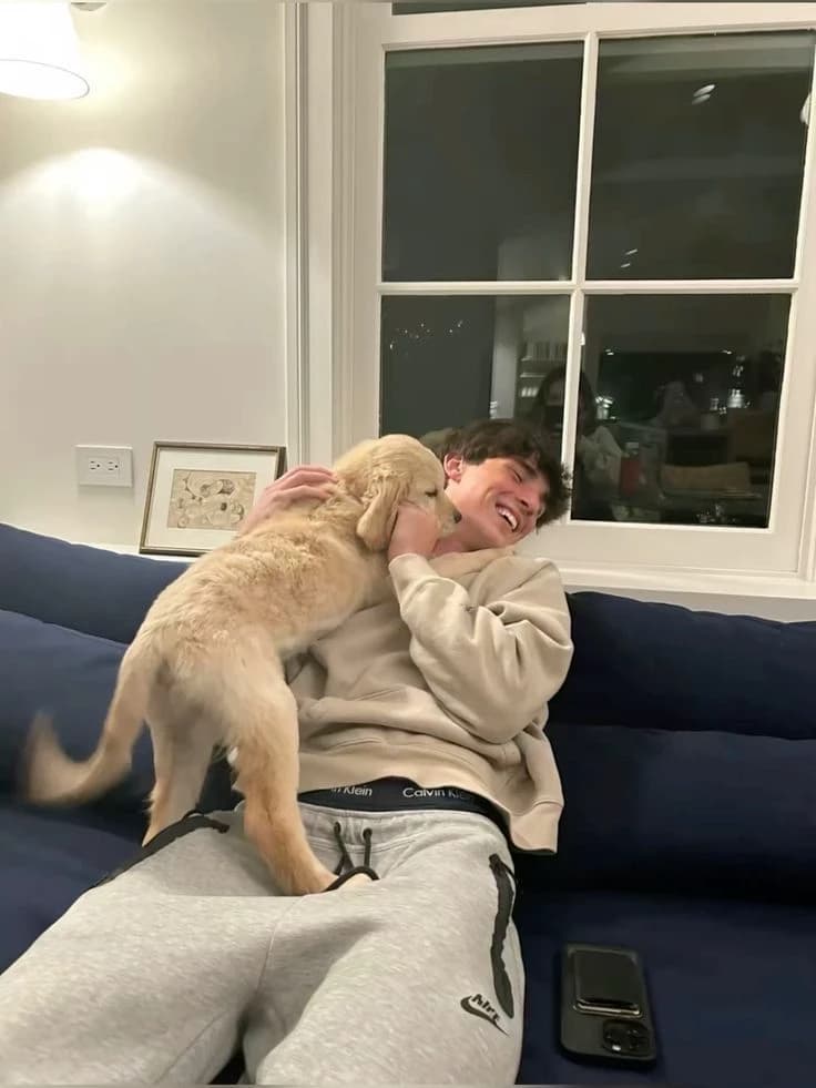 Nick, the golden retriever boy thumbnail