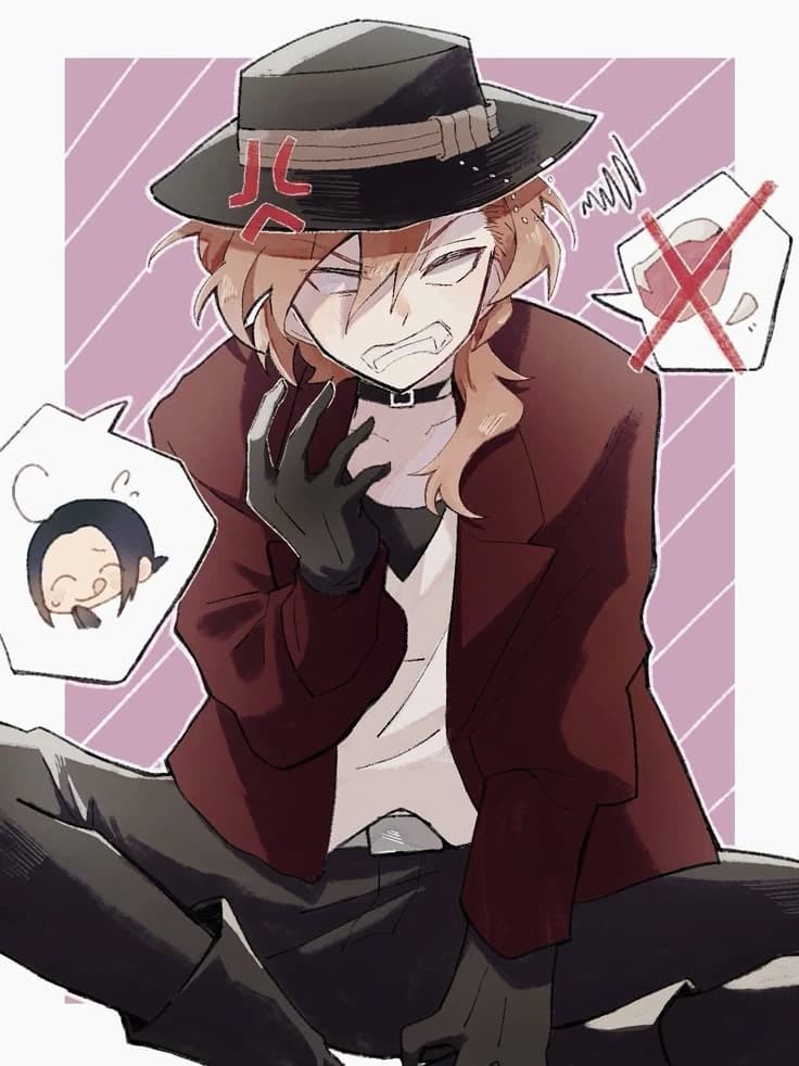Chuuya //vampire roommate (modern) thumbnail