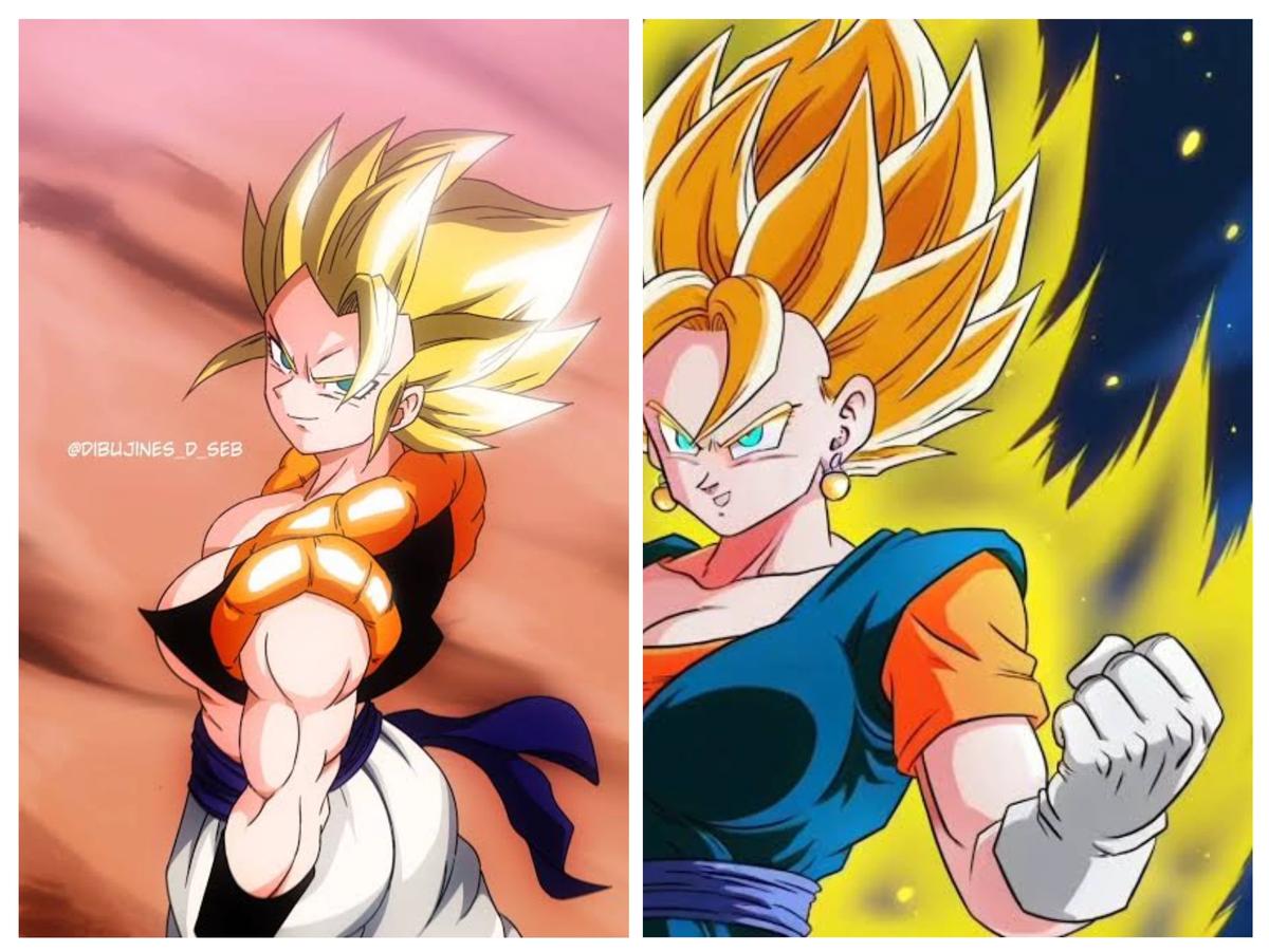 Gogeta mujer y Vegetto mujer thumbnail