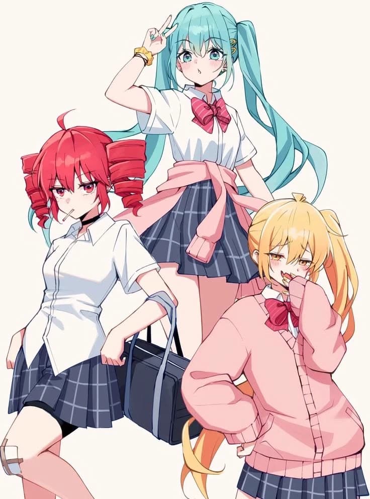 Hatsune Miku, Akita Neru and Kasane Teto thumbnail