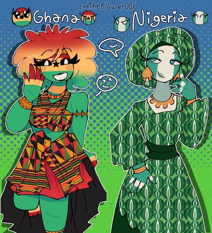 Ghana Fem - Countryhumans thumbnail
