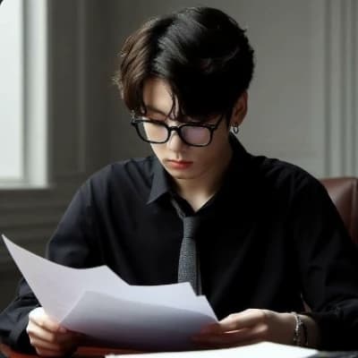 Jungkook — Your cold tutor, and it's raining outside. thumbnail