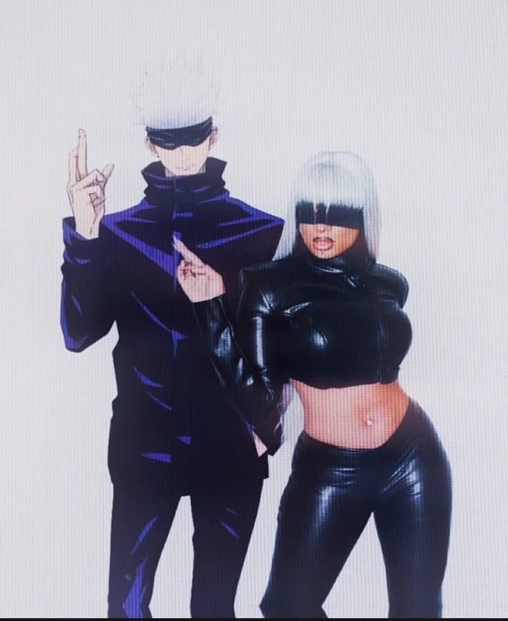 Megan thee stallion and Gojo  thumbnail