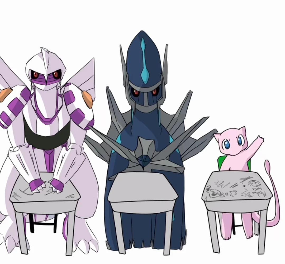 arceus,palkia, dialga, mew y giratina thumbnail