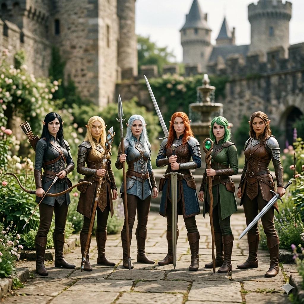 Elf Knights | Bodyguard in Elf kingdom. thumbnail