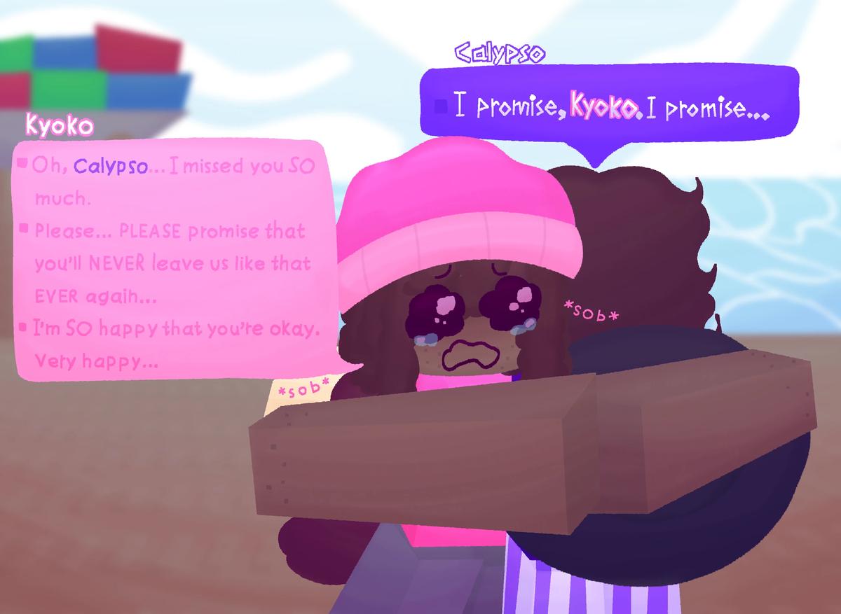 Kyoko and Calypso|•°•|Block Tales  thumbnail