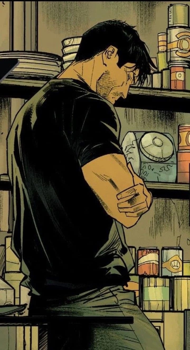 Bruce Wayne/Batman... \[bl, omegaverse} thumbnail