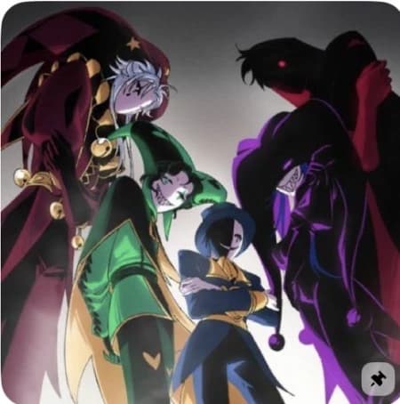 Pierrot, Harlequin,Jester,Doctor,Ticket Tacker(or bil) thumbnail