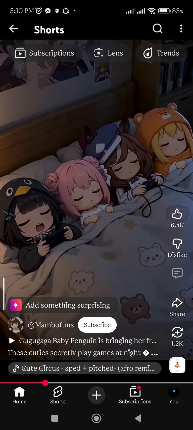Gugu gaga and dolo and umaru doma and Uma musume thumbnail