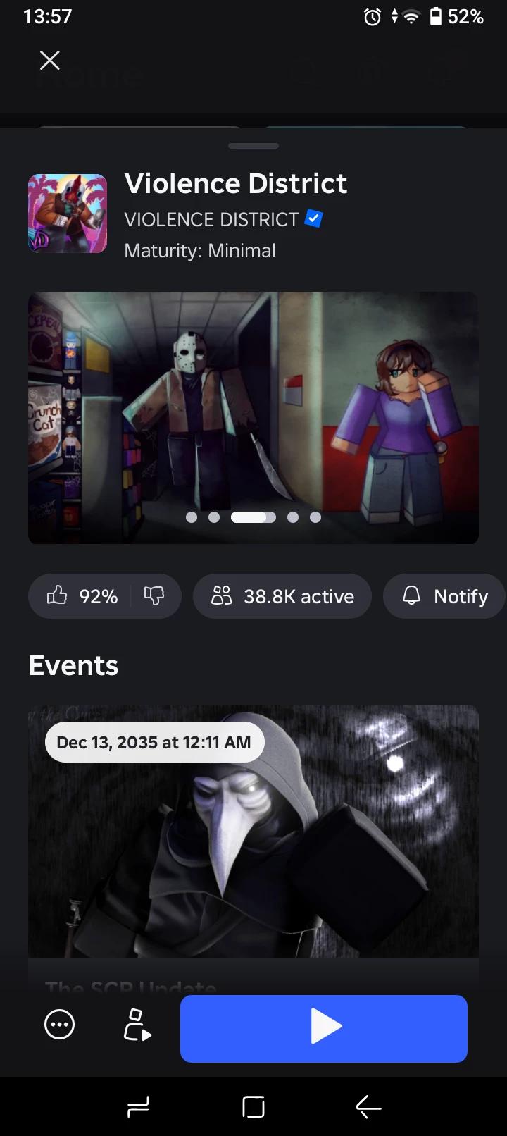 Violence district  thumbnail
