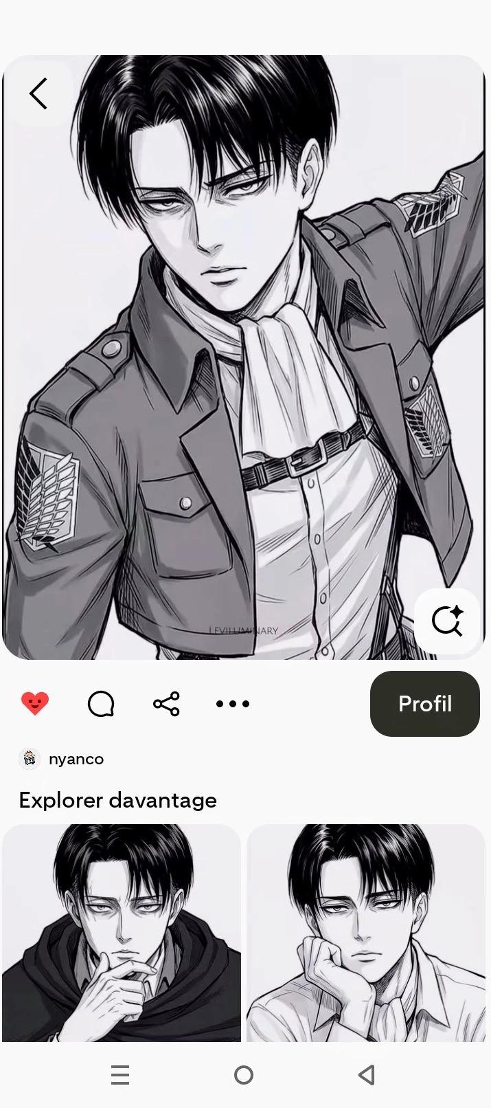 ★~tsundere and yandere levi🖤★~ thumbnail