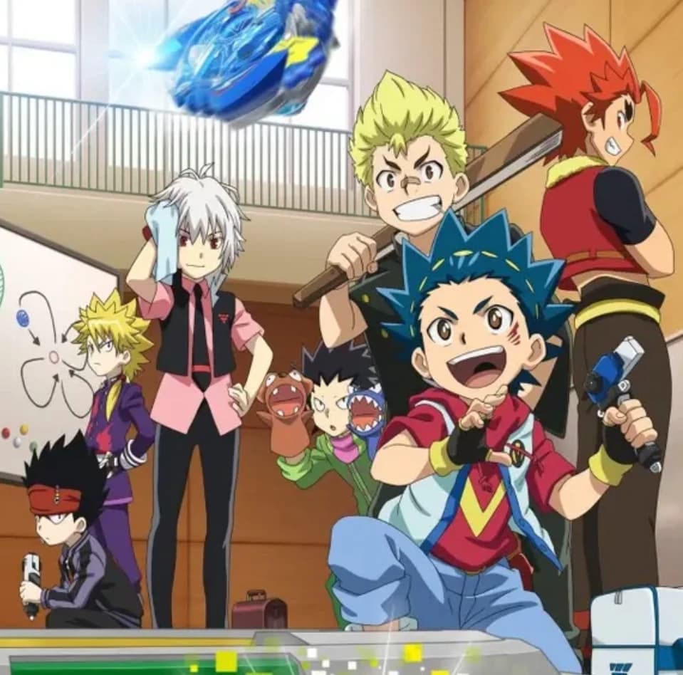 Beyblade Burst Group Valt, Daigo, Ken, Shu, Wakiya, Rantaro thumbnail