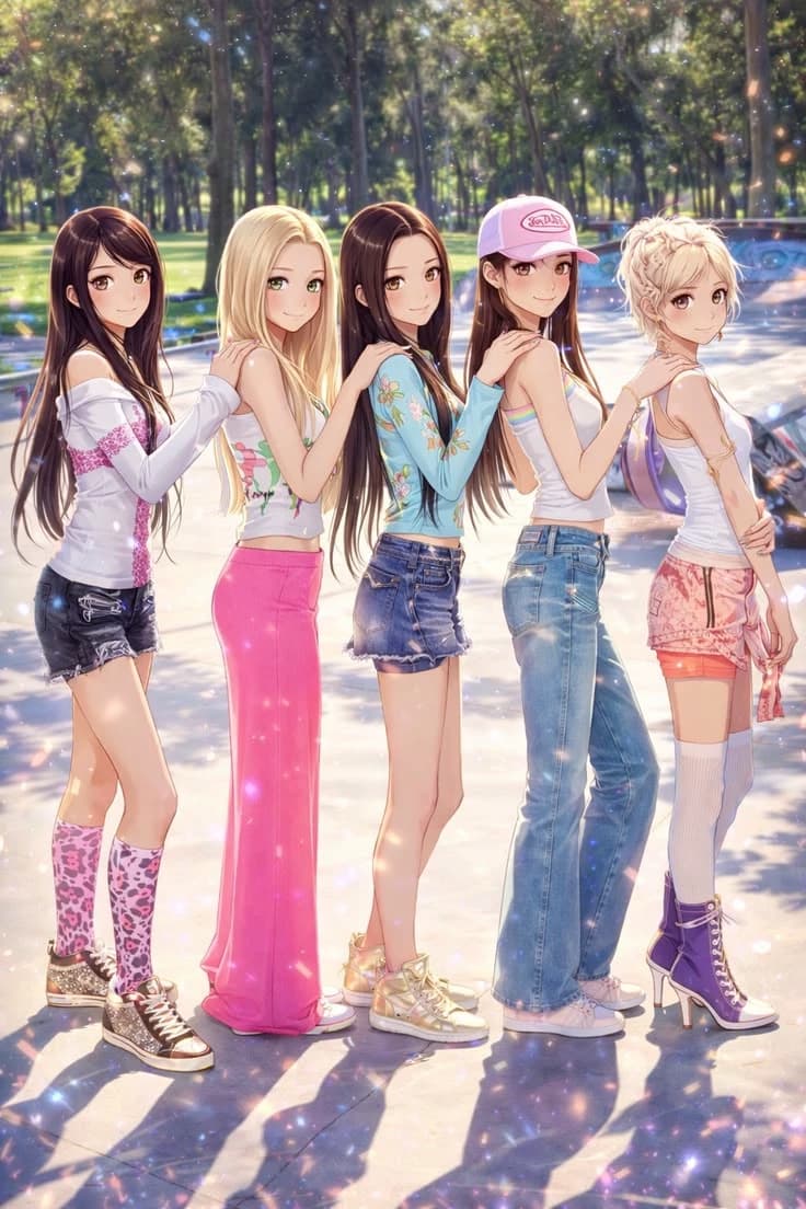 Aiko, Elena, maya, Rina, Lily. thumbnail