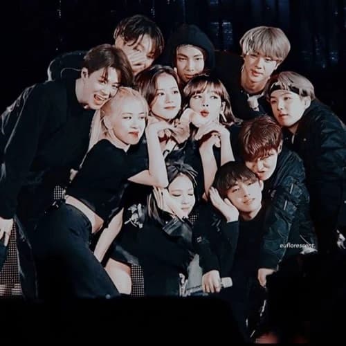 BTS and BLACKPINK. thumbnail