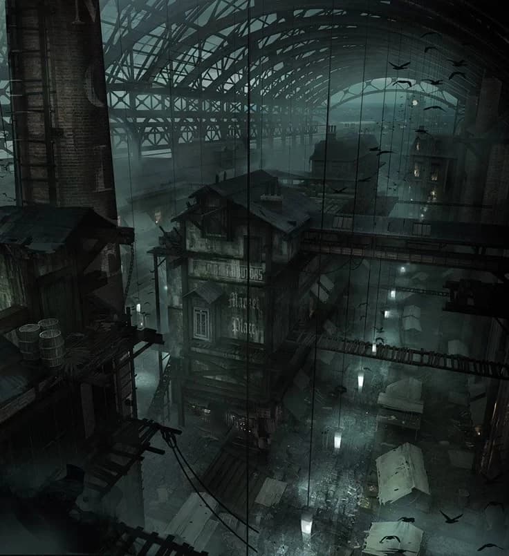 Dark fantasy city 01: The underground quarter thumbnail