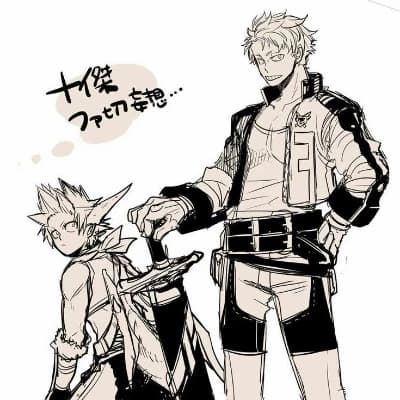 ⚓⛩️Taishiro Toyomitsu y Kirishima Eijiro - AU⛩️⚓ thumbnail
