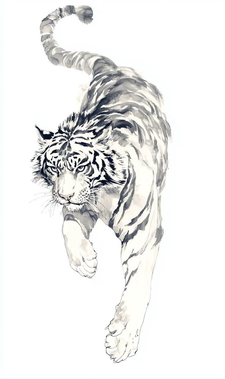 Lanzer / Albino Tiger. thumbnail
