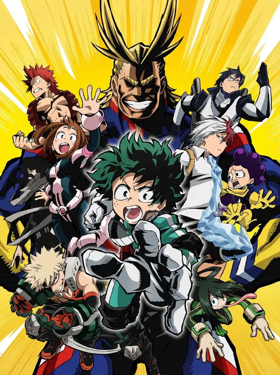 My hero academia thumbnail