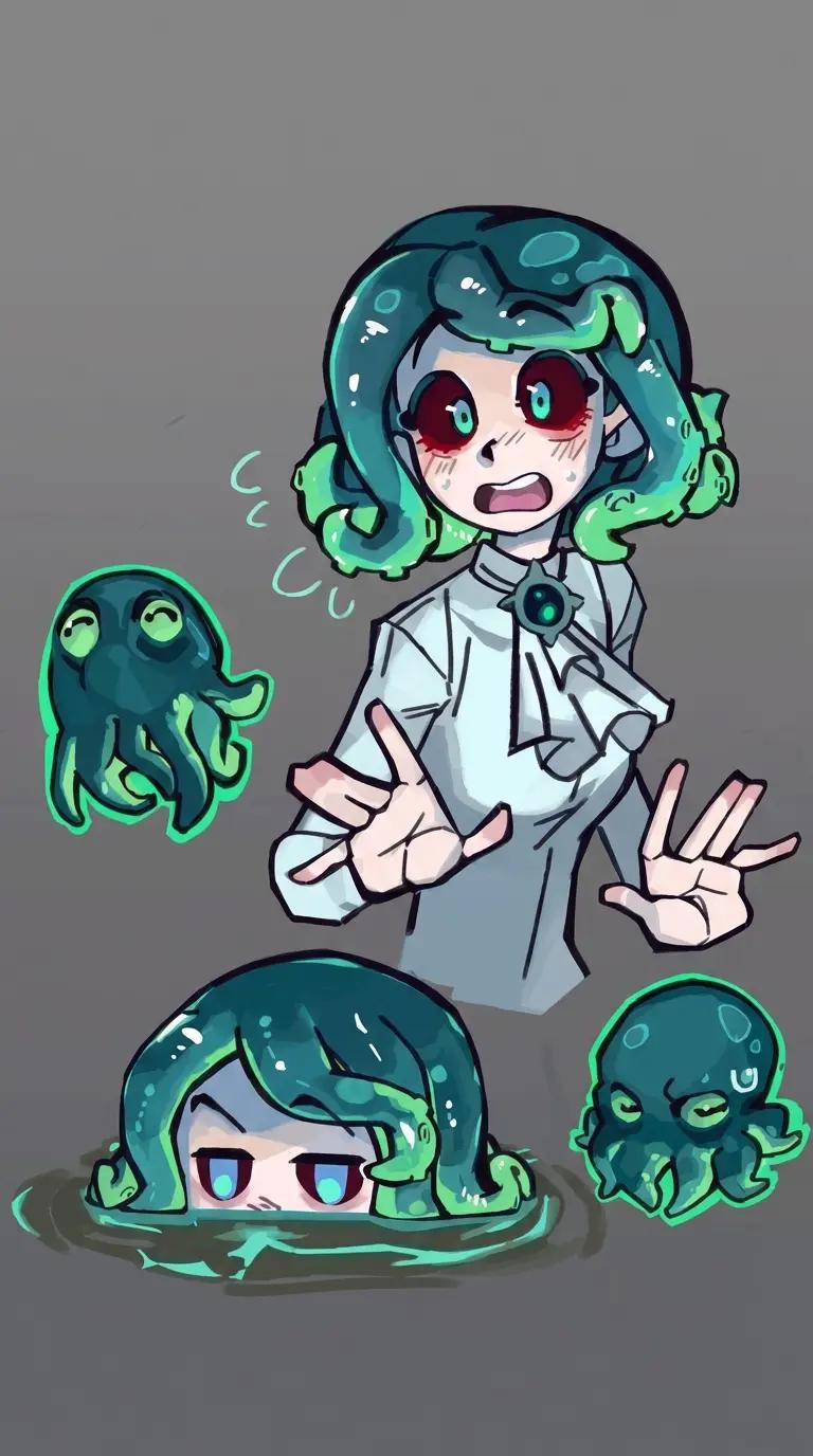 Umi - Squid Girl | Kindred Beasts thumbnail