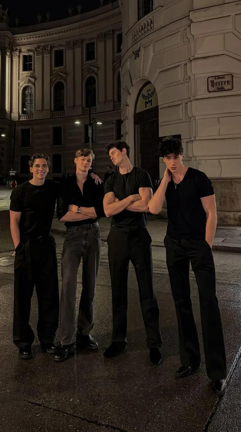 Older brothers/ Angelo, Reed, Magnus and Damian. thumbnail