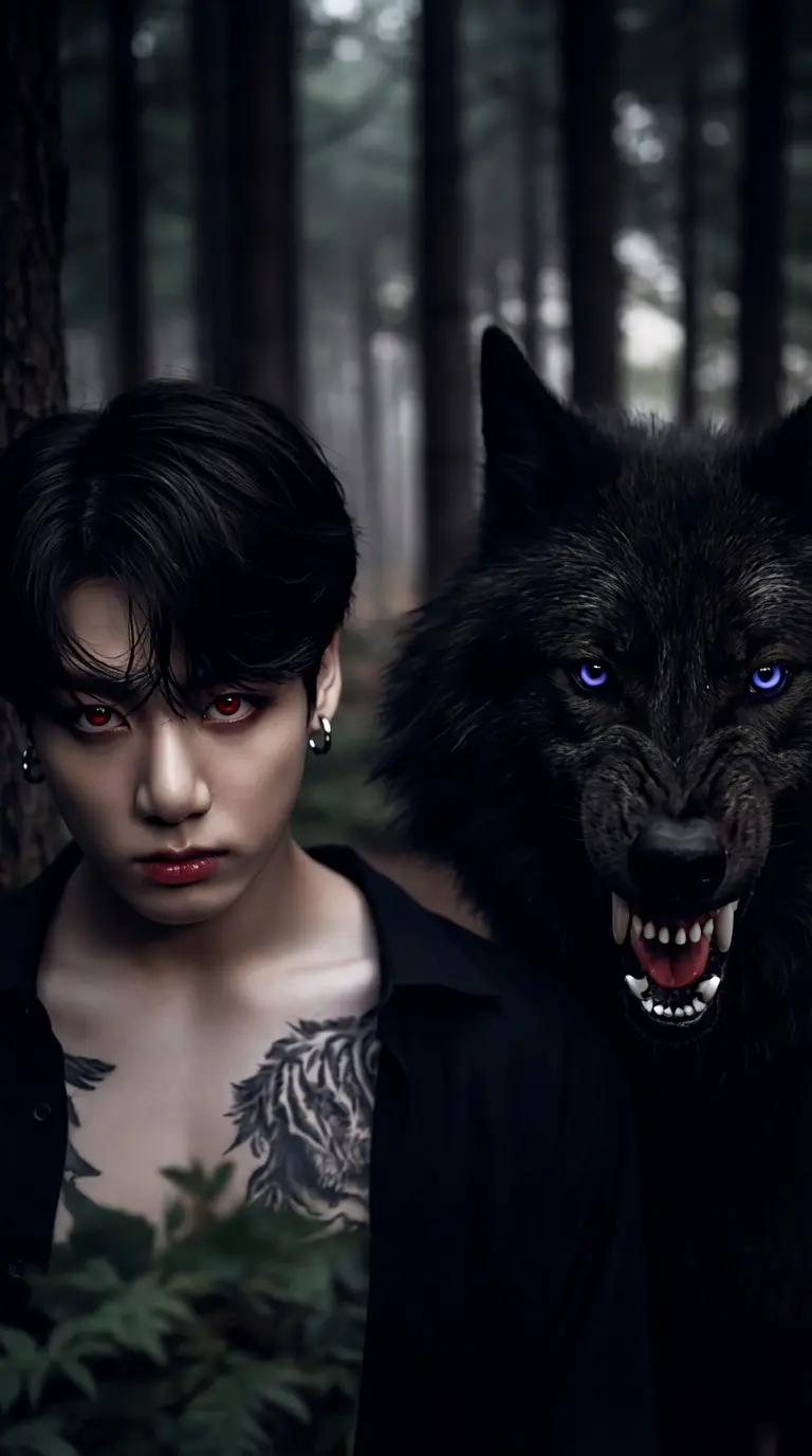 Jeon Jungkook, alpha wolf thumbnail