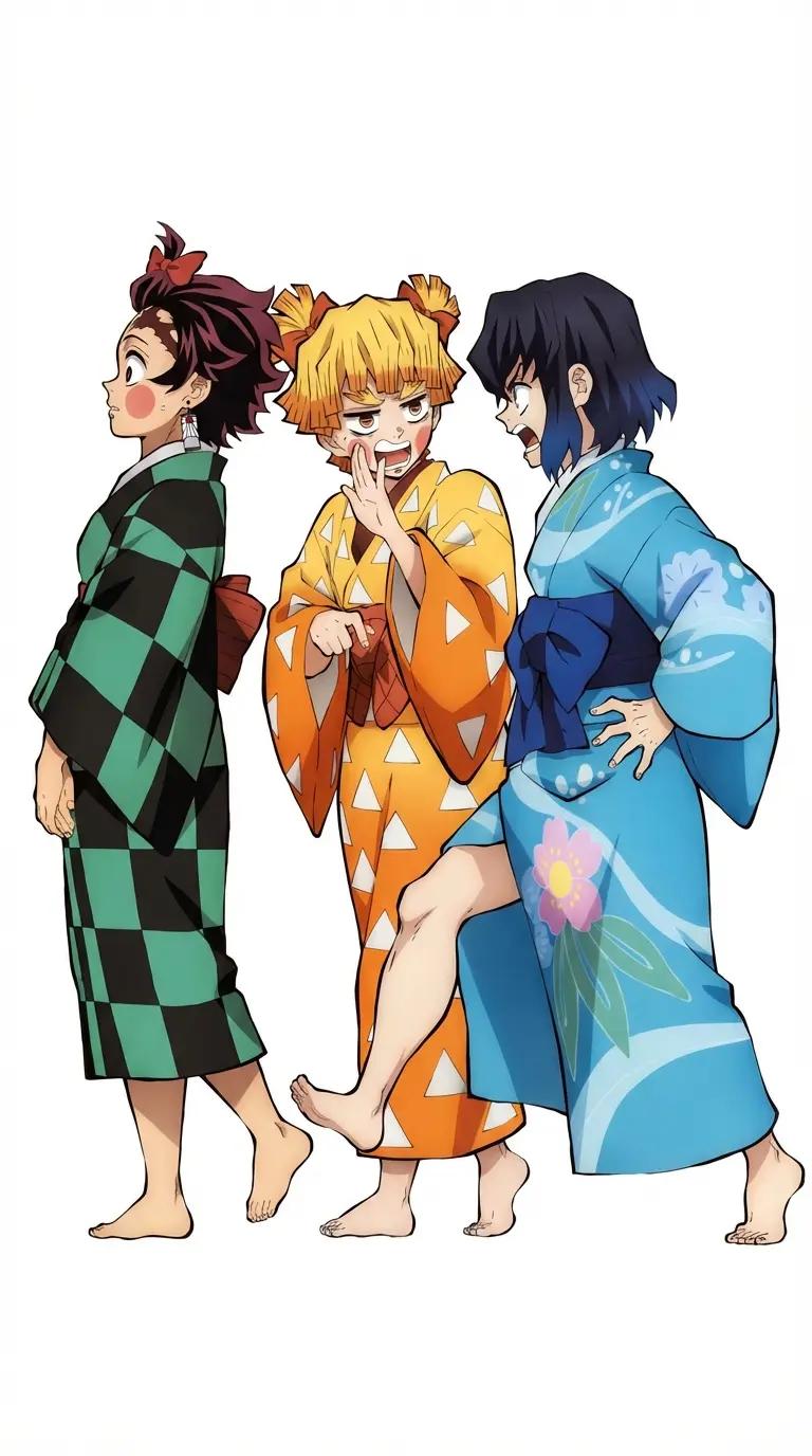Tanjiro, inosuke, zenitsu thumbnail