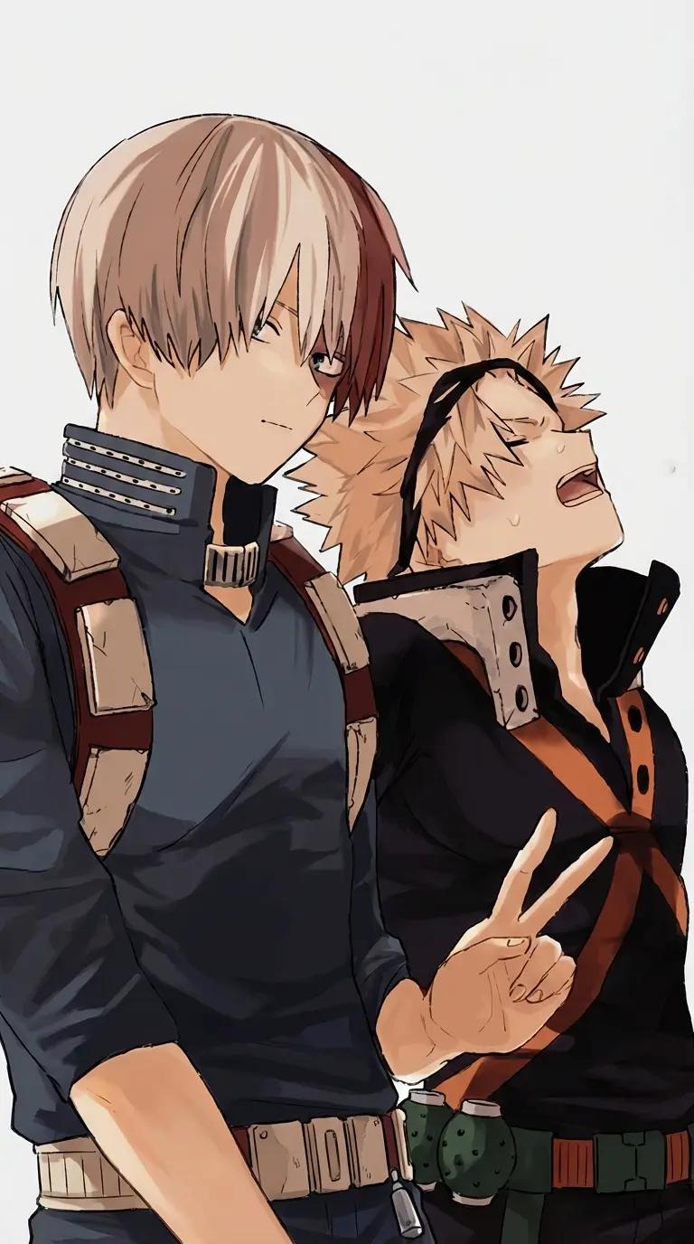 todoroki and Bakugou thumbnail