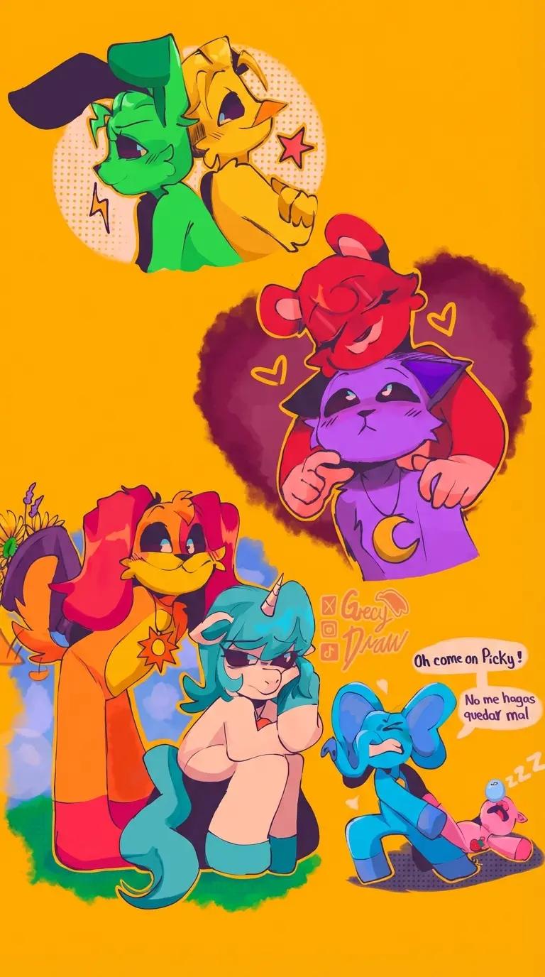 Smiling critters- beach day thumbnail