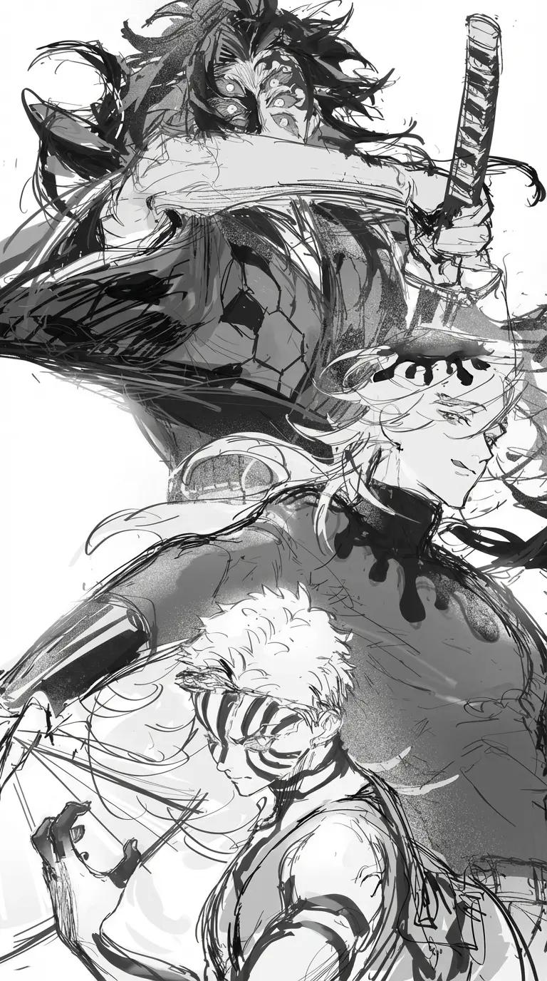 The Three Upper Moons.  thumbnail