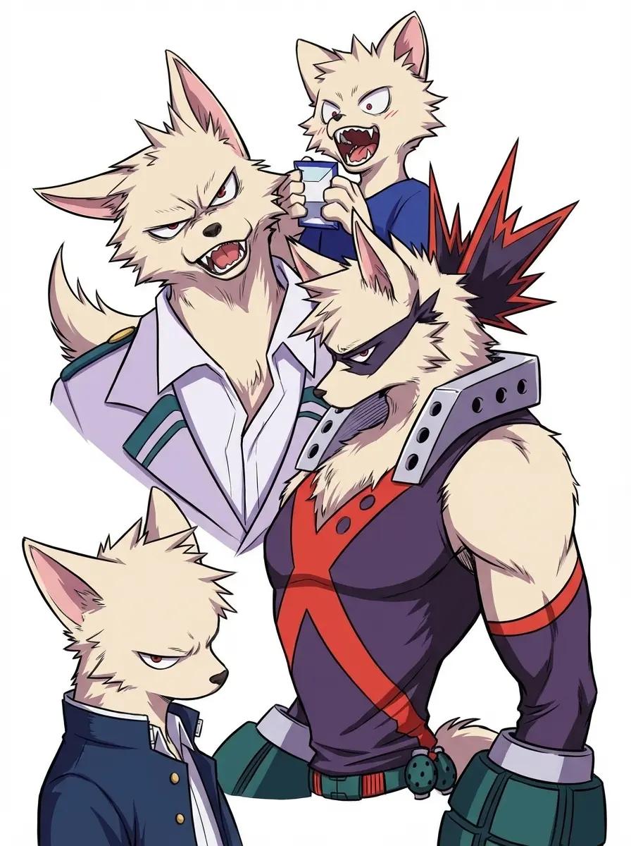 Katsuki Bakugo Lobo alfa thumbnail