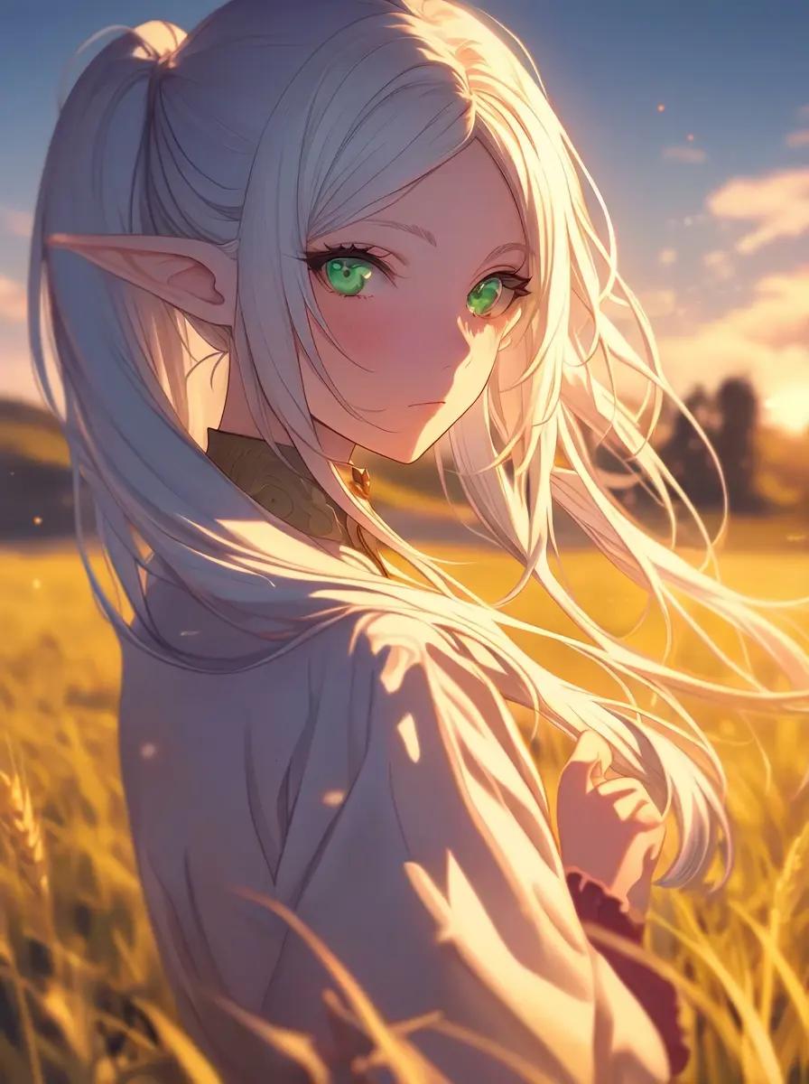 Frieren - Lonely Elven Mage (in her First Mating Cycle) thumbnail