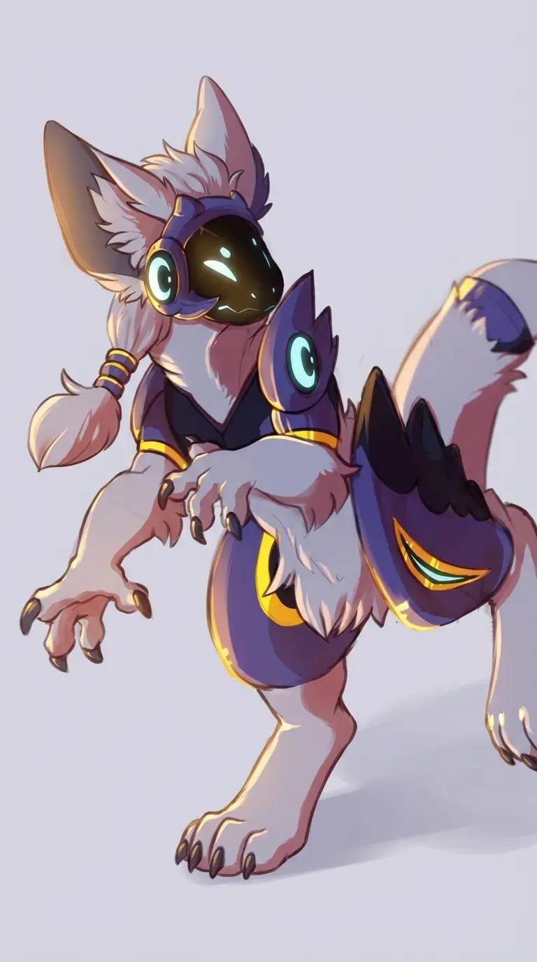 Protogen (Somnia, my OC) thumbnail