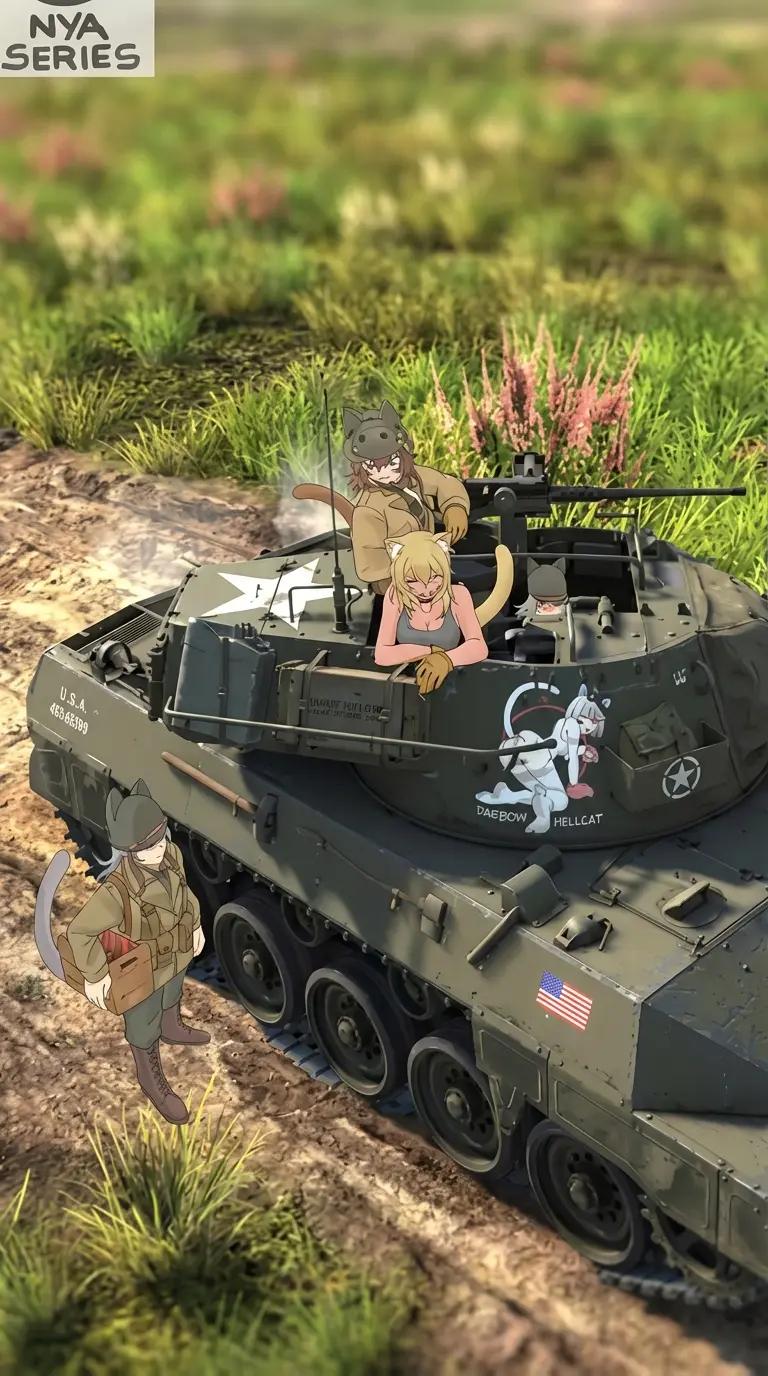 M18 Hellcat Felinid Crew (multiple people)  thumbnail