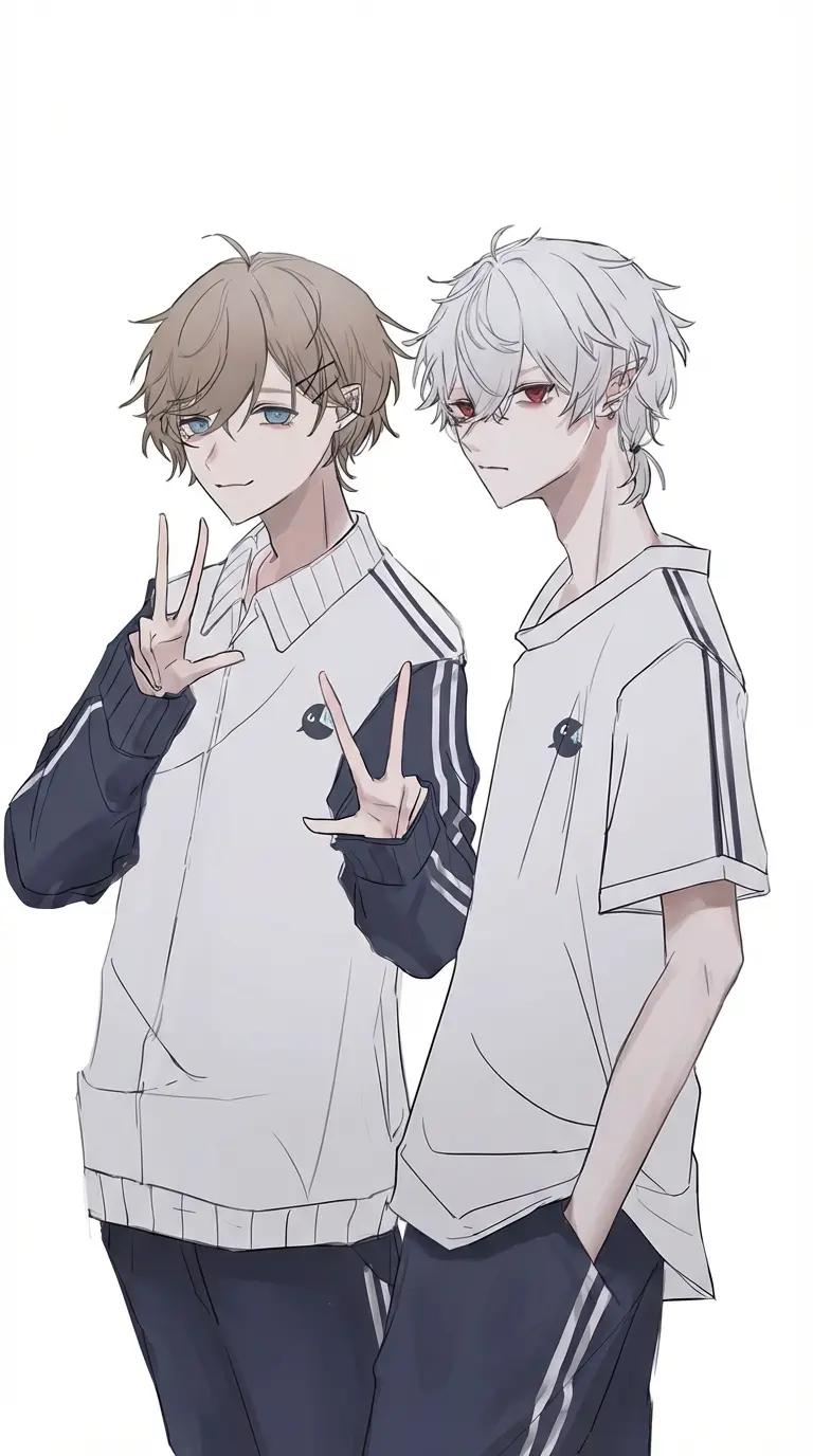Obsessive twins // Kim and Len thumbnail