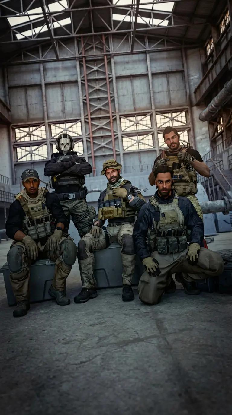 Gaz, Ghost, Price, Alejandro, and Soap. thumbnail