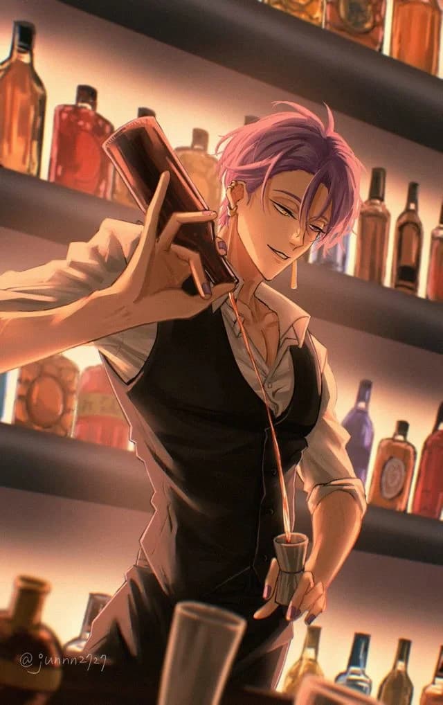 White /bartender thumbnail