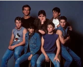 Dallas (dally), Darrel (darry), ponyboy, Johnny, Steve, two-bits, sodapop thumbnail