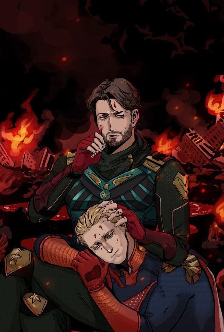 Solder Boy y Homelander. thumbnail